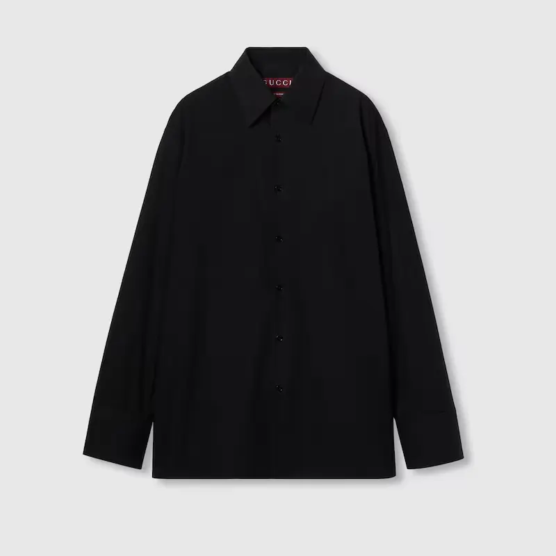 Camicia in popeline di cotone