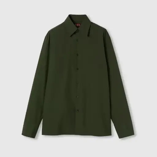 Camicia in popeline di cotone